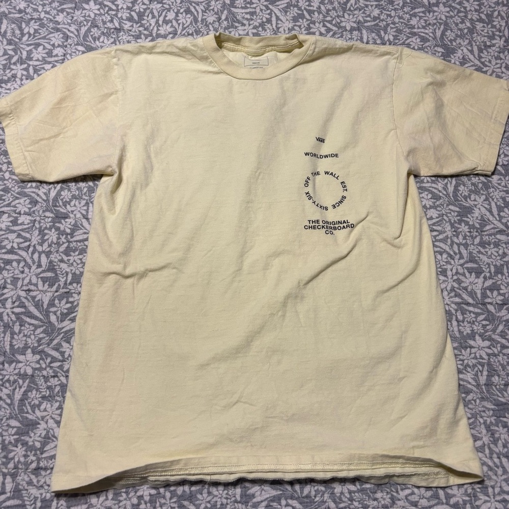 Vans Butter Yellow Graphic Tee